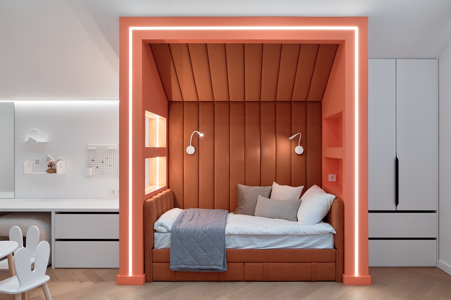 Кварцевый паркет Quartz Parquet Штучный паркет Дуб Бисквитный 44-1258-07 5/0,6 мм