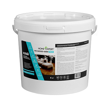 Клей для паркетной и инженерной доски Home Expert МС 4000 ПРОФ для деревянных напольных покрытий